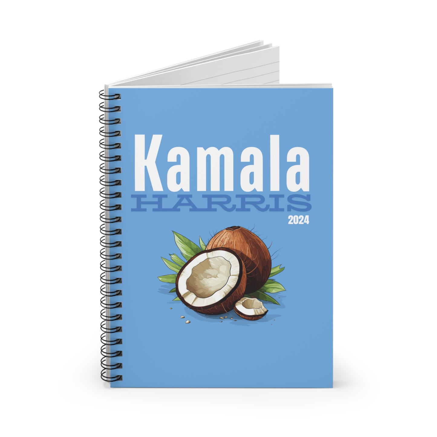 Harris Coconut Spiral Notebook - Ruled Line